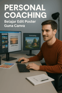 [PERSONAL COACHING] Belajar edit poster guna Canva, EXTRA Generate Gambar AI