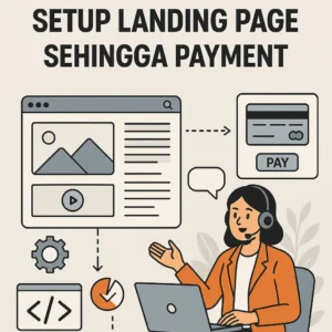 [PERSONAL COACHING] Bina website dari A-Z setup landing page sehingga payment